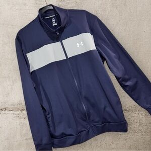 Under Armour Men's Full Zip Track Jacket Large Logo